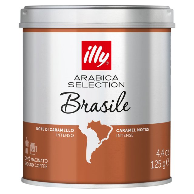 illy Ground Arabica Selection Brazil    125g