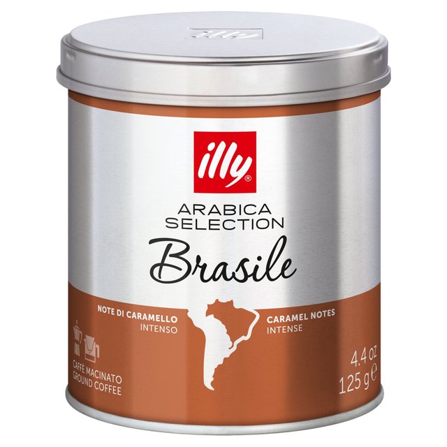 illy Ground Arabica Selection Brazil    125g GOODS M&S   