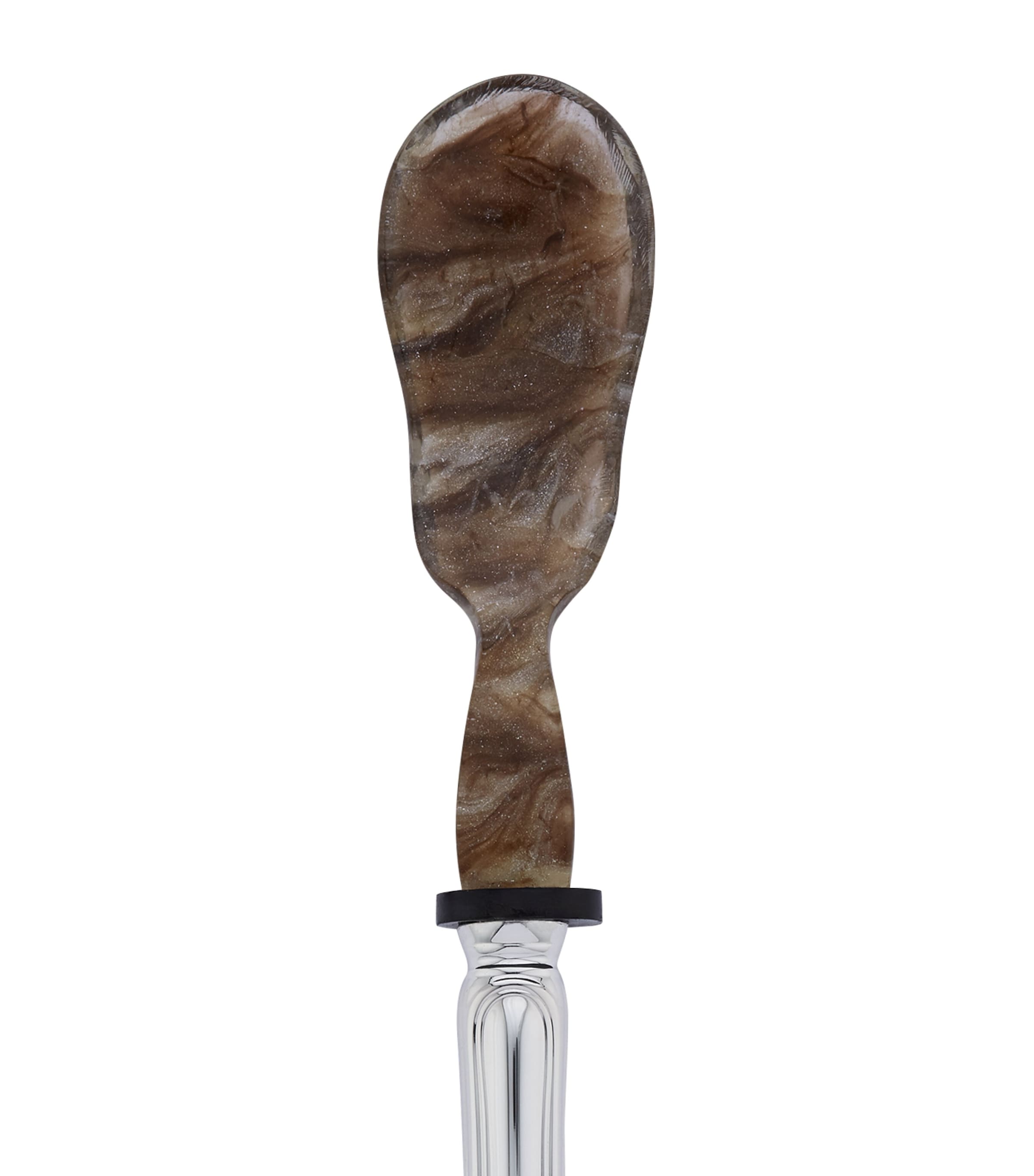 Greggio caviar serving spoon and knife set, UK version
