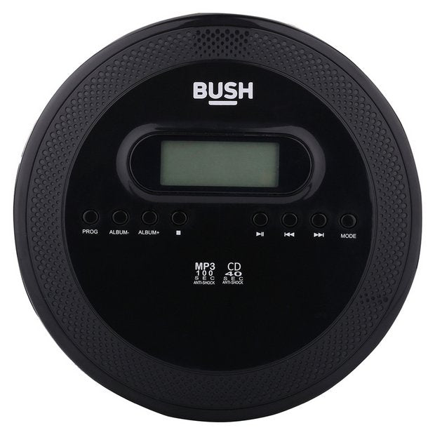 Bush portable CD player with MP3 playback, British product