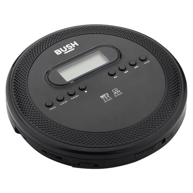 Bush portable CD player with MP3 playback, British product