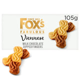 Fox's Biscuits Viennese Milk Chocolate Dipped Fingers   105g GOODS M&S   