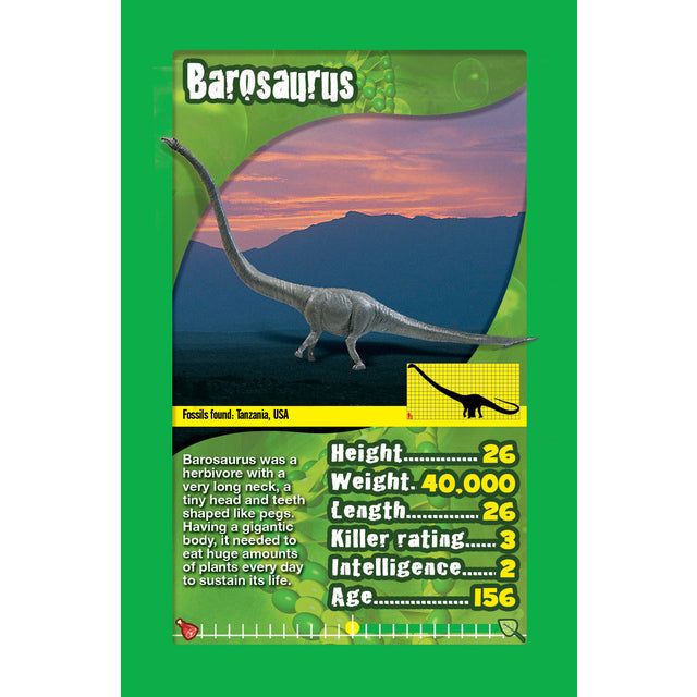 Dinosaurs Top Trumps Classics Card Game Suncare & Travel M&S   