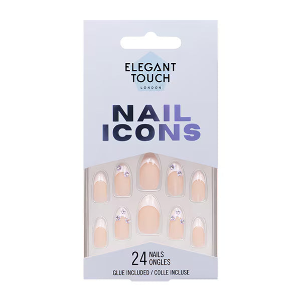 Elegant Touch Nail Icons Forget Me Not - British product