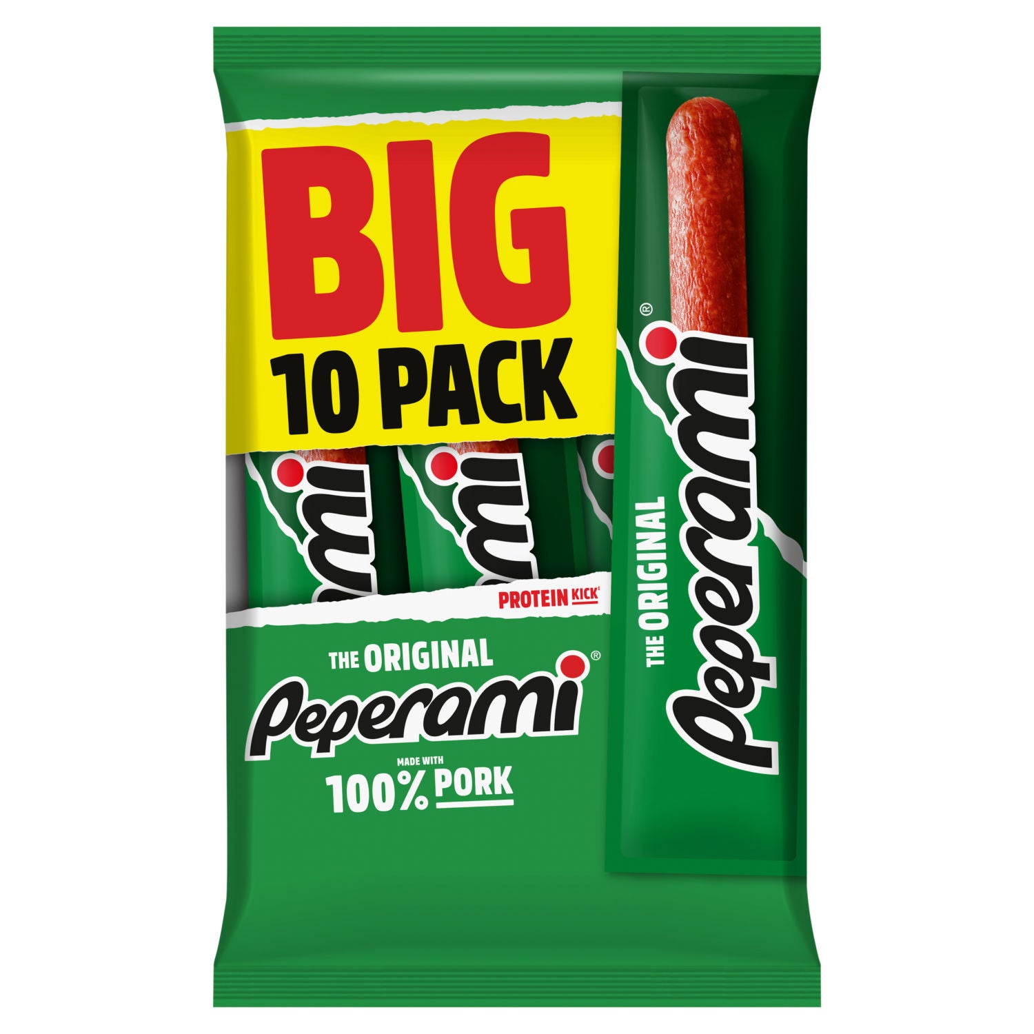 Peperami original salami sticks 10 pack - British product