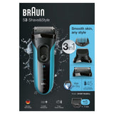 Braun Electric Shaver Series 3 3010BT GOODS M&S   