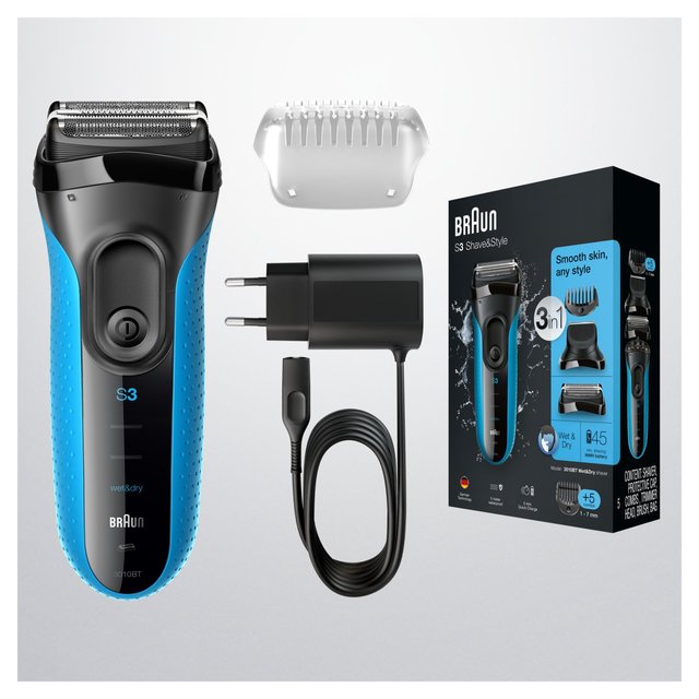 Braun Electric Shaver Series 3 3010BT GOODS M&S   