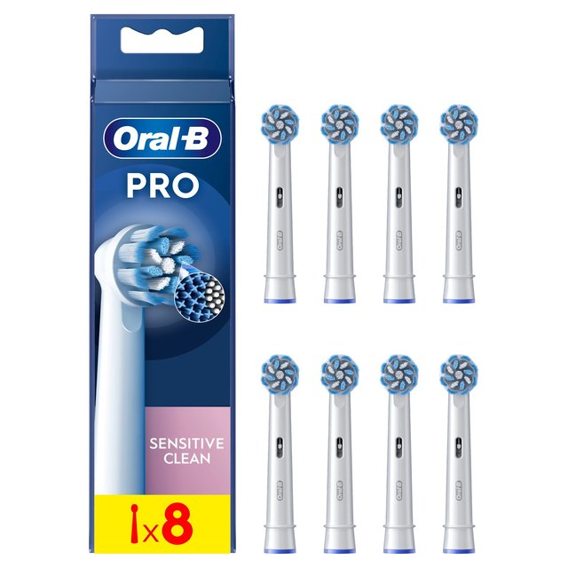 Oral-B Sensiclean Toothbrush Heads   8 per pack