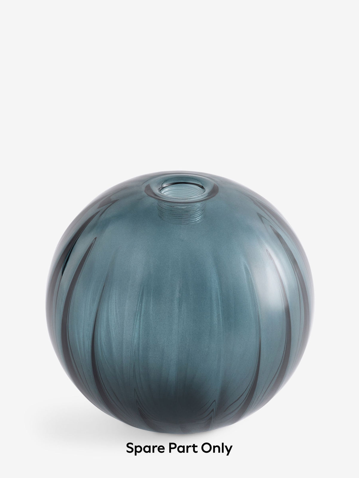 Hampton dark blue glass shade 14cm - British product