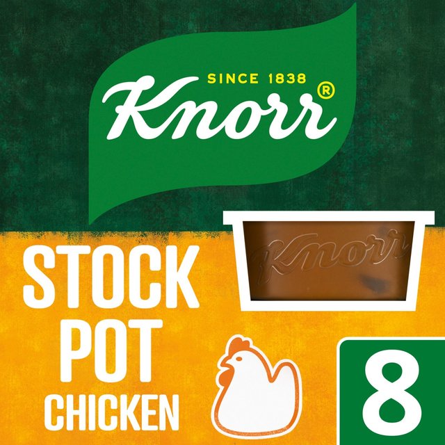 Knorr 8 Chicken Stock Pot   8 x 28g