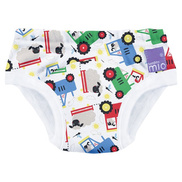 Bambino Mio Farmer Friends Potty Training Pants 2-3 Yrs GOODS M&S   