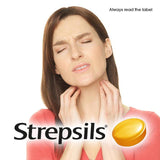 Strepsils Honey & Lemon Lozenges for Sore Throat    36 per pack GOODS M&S   