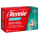 Rennie Spearmint Heartburn & Indigestion Relief Tablets   72 per pack GOODS M&S   