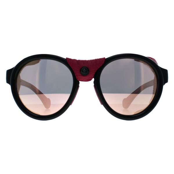 Moncler ML0046 black mirrored unisex sunglasses, UK version
