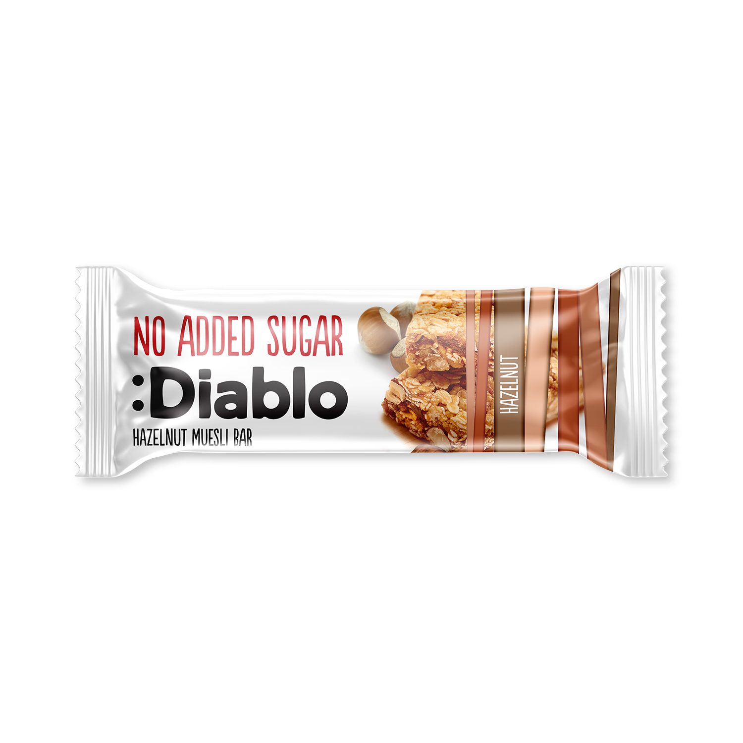 Diablo muesli bar hazelnut 30g - British product