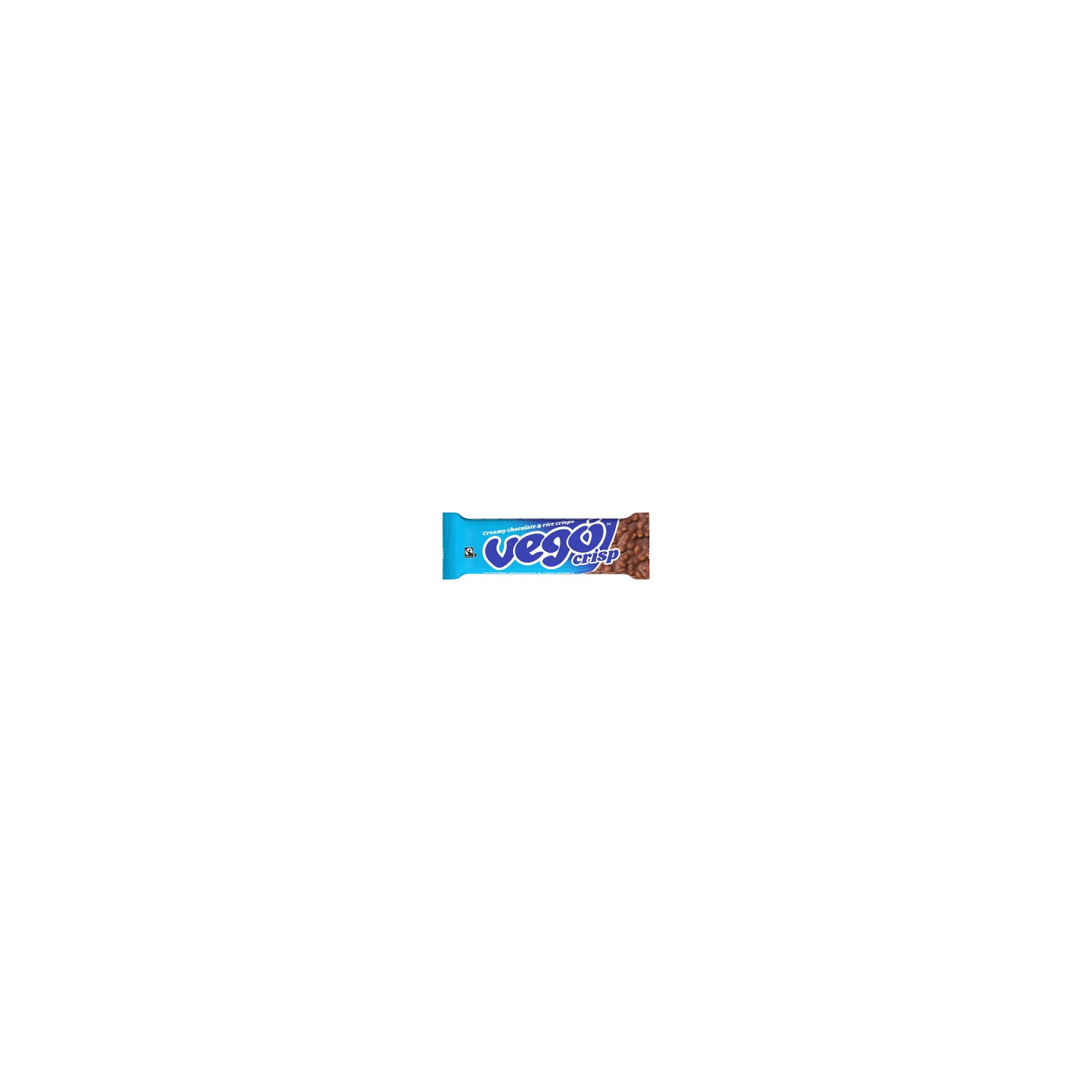 Vego Crisp creamy chocolate bar with rice crisps 40g (British brand)