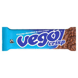 Vego Crisp creamy chocolate bar with rice crisps 40g (British brand)