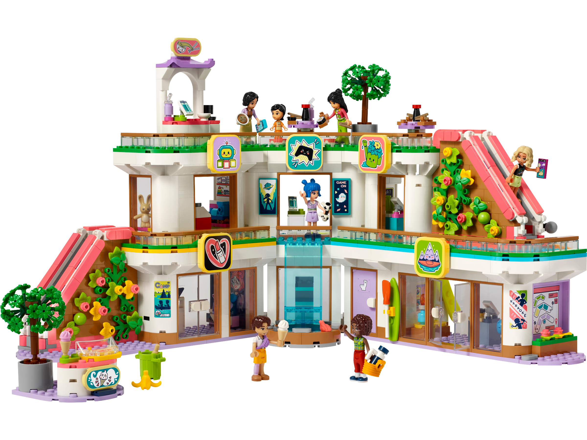 LEGO Friends Heartlake City Shopping Mall Bauset, UK-Version