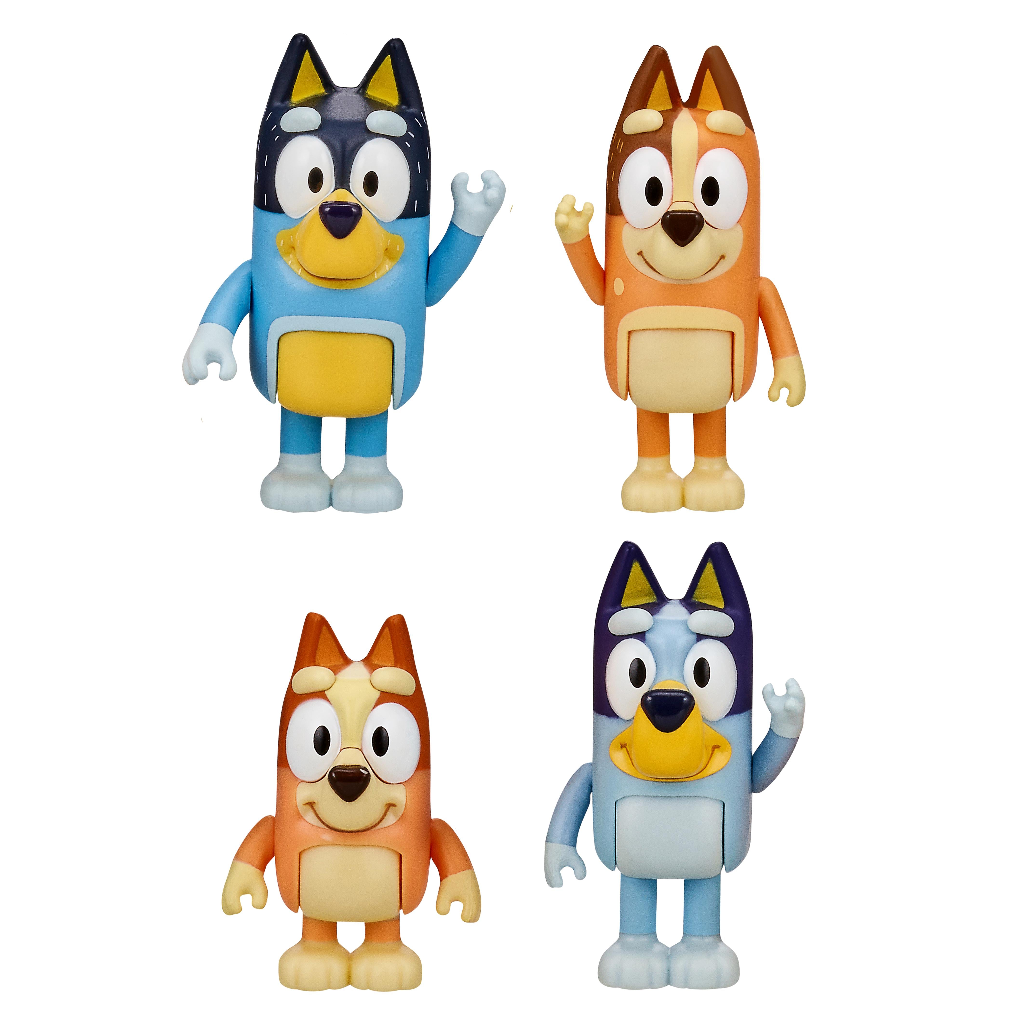 Bluey 4 Figure Pack Assortment - British product