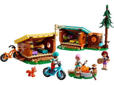 LEGO Friends Abenteuer-Camp Gemütliche Hütten Bauset 437 Teile