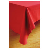 Red Dunicel Luxury Table Cover GOODS M&S   