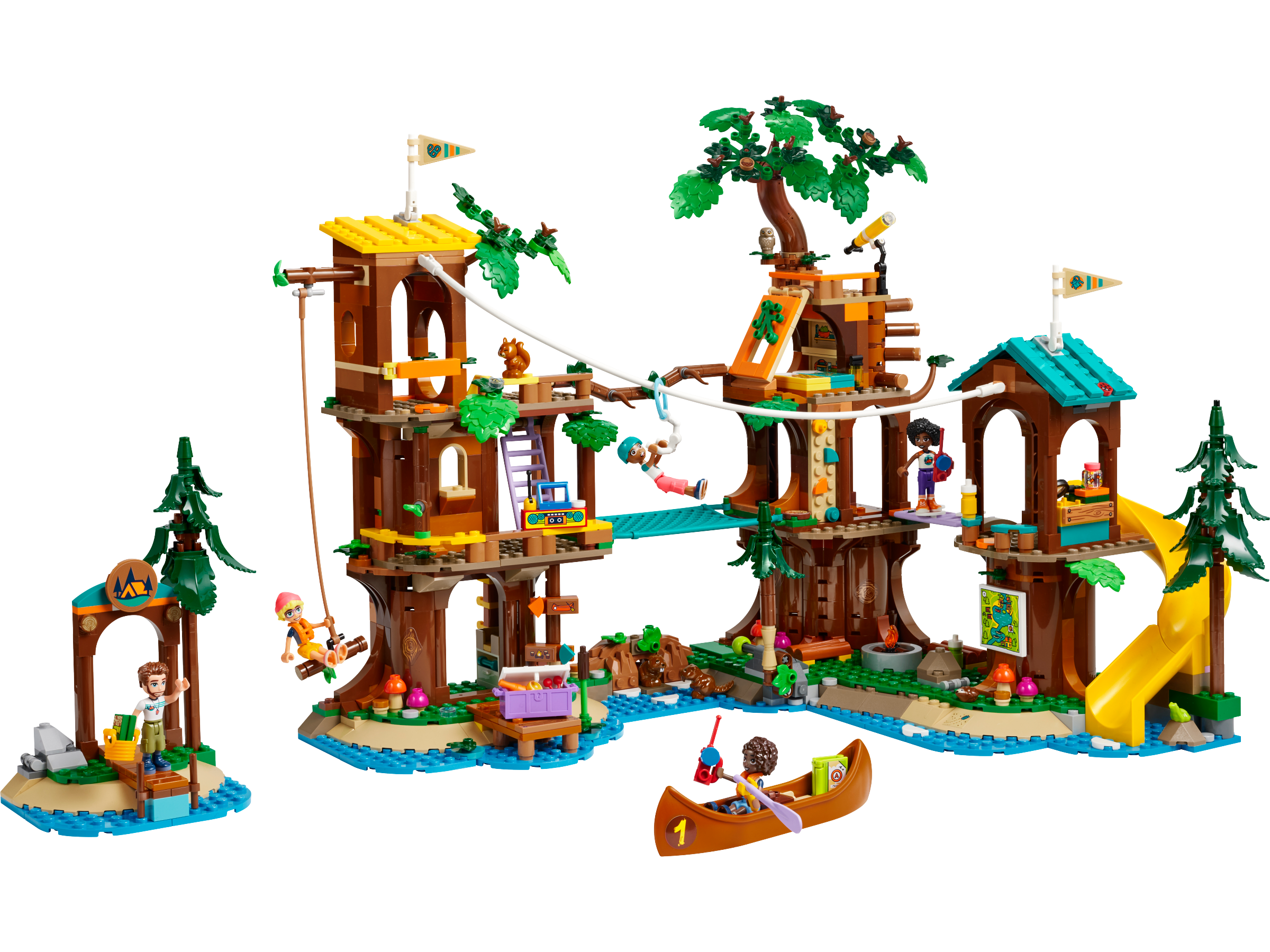LEGO Adventure Camp Baumhaus-Bauset – Britisches Spielzeug