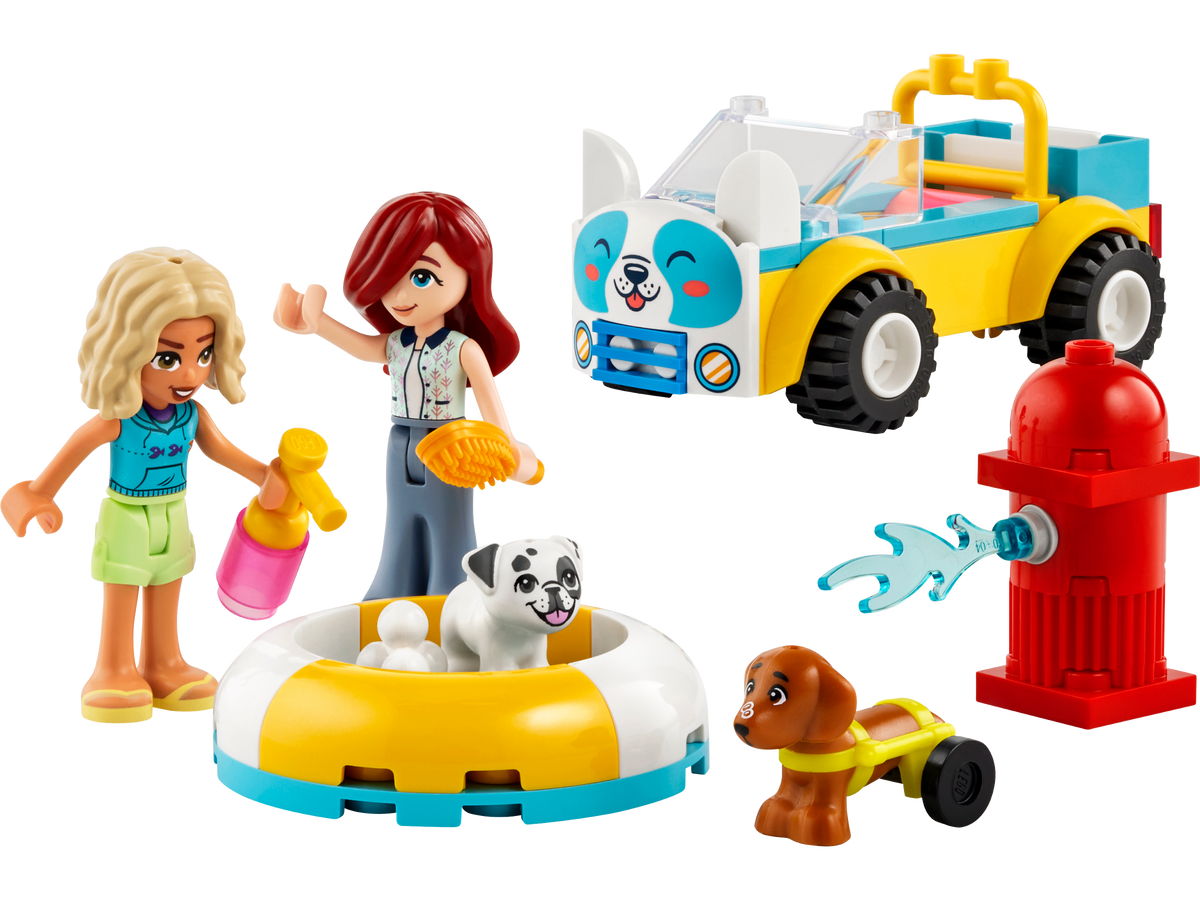 LEGO Friends dog grooming car toy 60 pieces - British product
