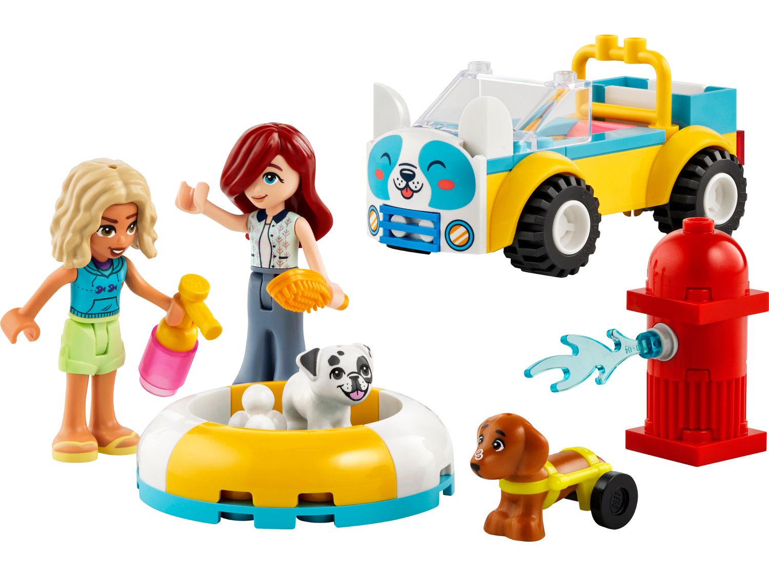 LEGO Friends dog grooming car toy 60 pieces - British product