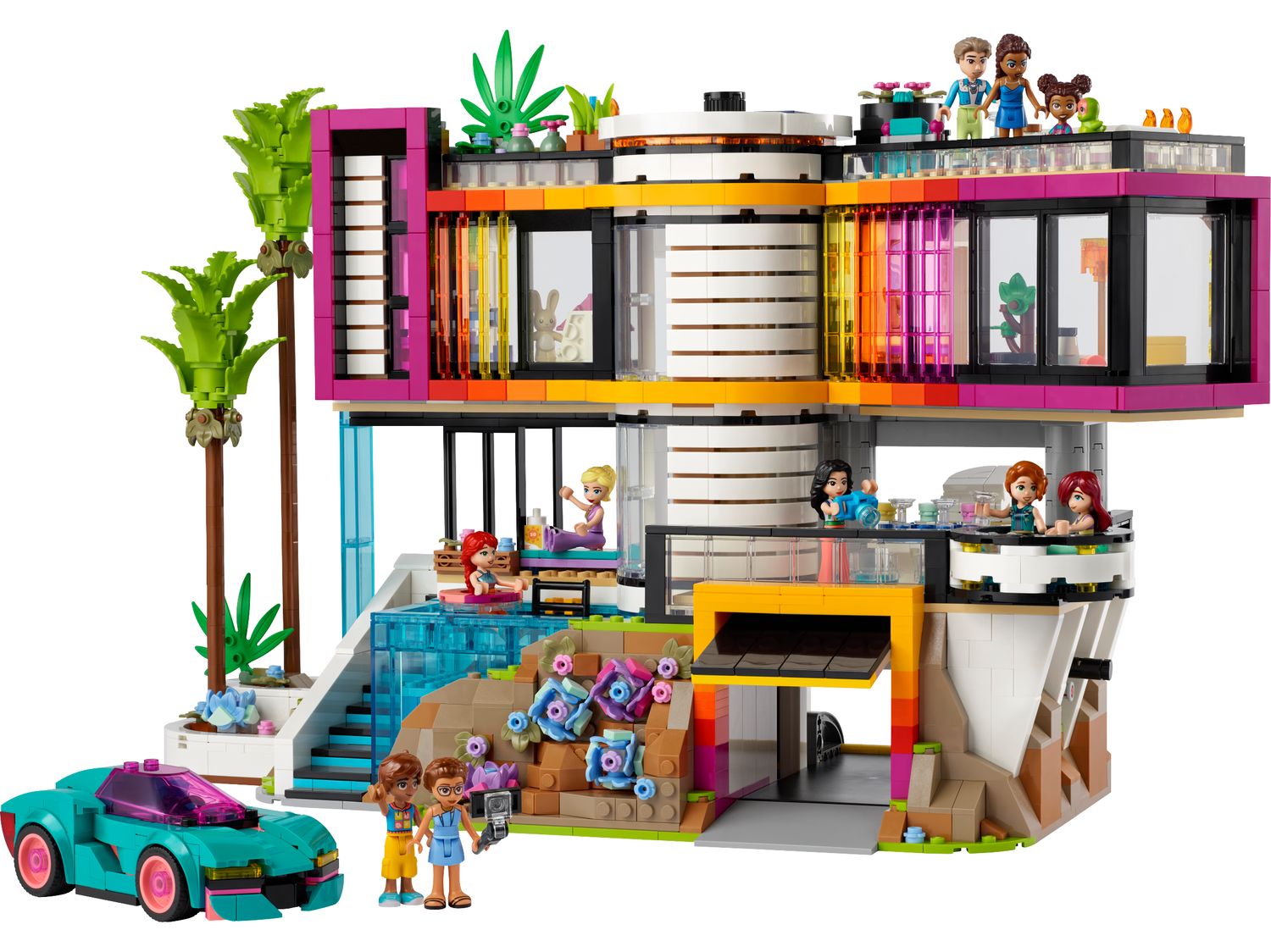 LEGO Andrea's Modern Mansion Building Set 2275 pieces - British product