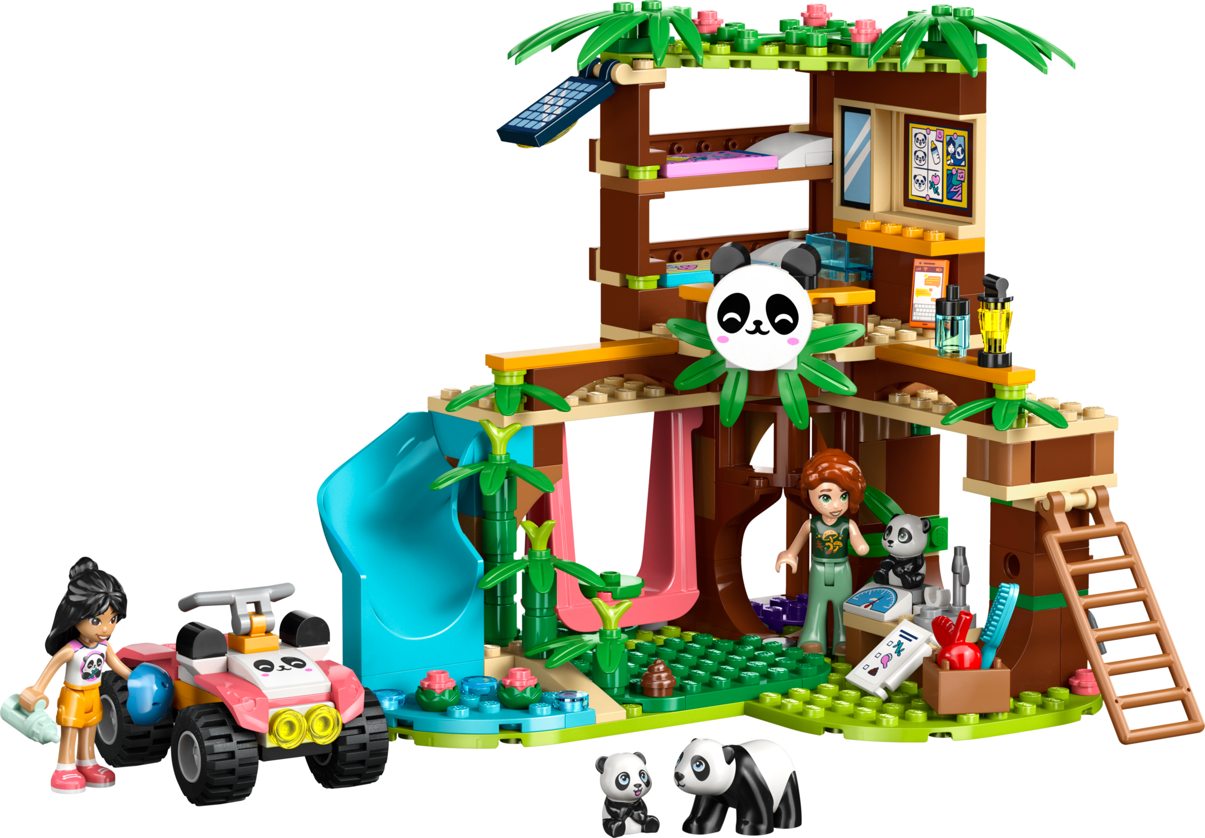 LEGO Panda Sanctuary Animal Care Building Set 243 Pieces, imported from the UK