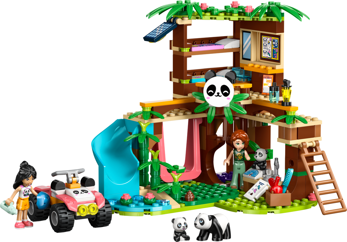 LEGO Panda Sanctuary Animal Care Building Set 243 Pieces, imported from the UK