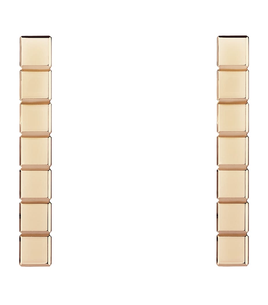 Chopard Ice Cube rose gold earrings 18kt (British brand)