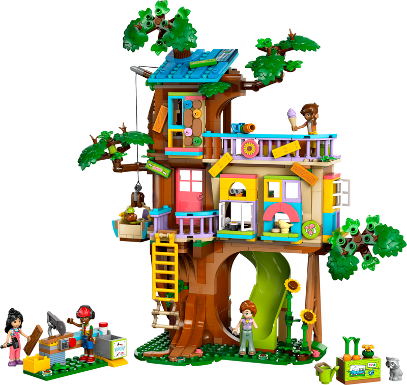 LEGO Friends Tree House Hangout Building Set 701 Pieces - British product