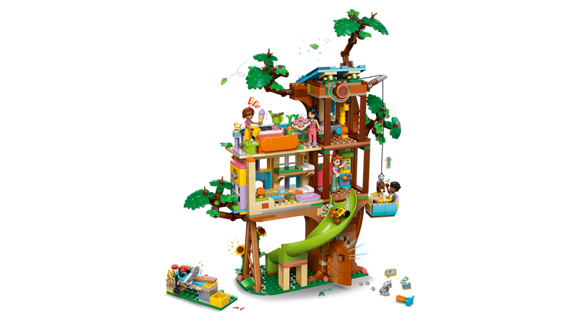 LEGO Friends Tree House Hangout Building Set 701 Pieces - British product