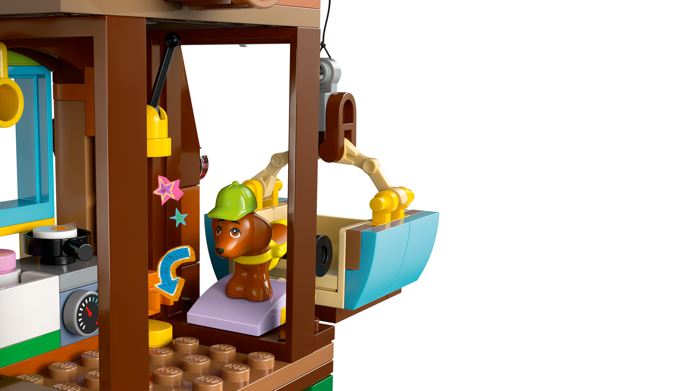 LEGO Friends Tree House Hangout Building Set 701 Pieces - British product