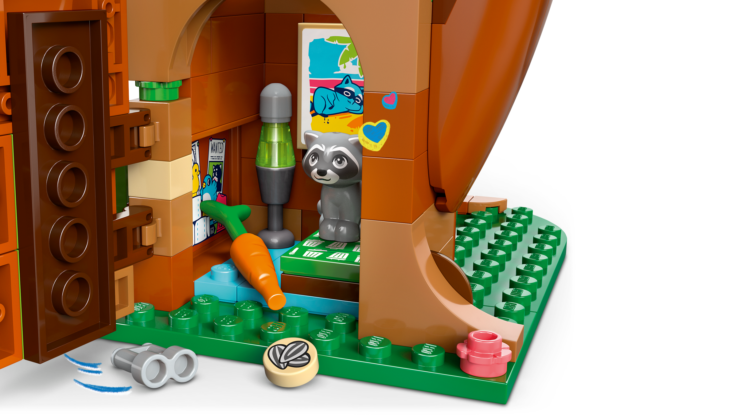 LEGO Friends Tree House Hangout Building Set 701 Pieces - British product