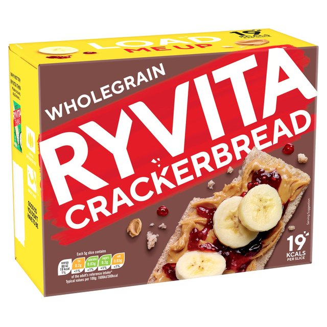 Ryvita Crackerbread Wholegrain Crackers   125g GOODS M&S   