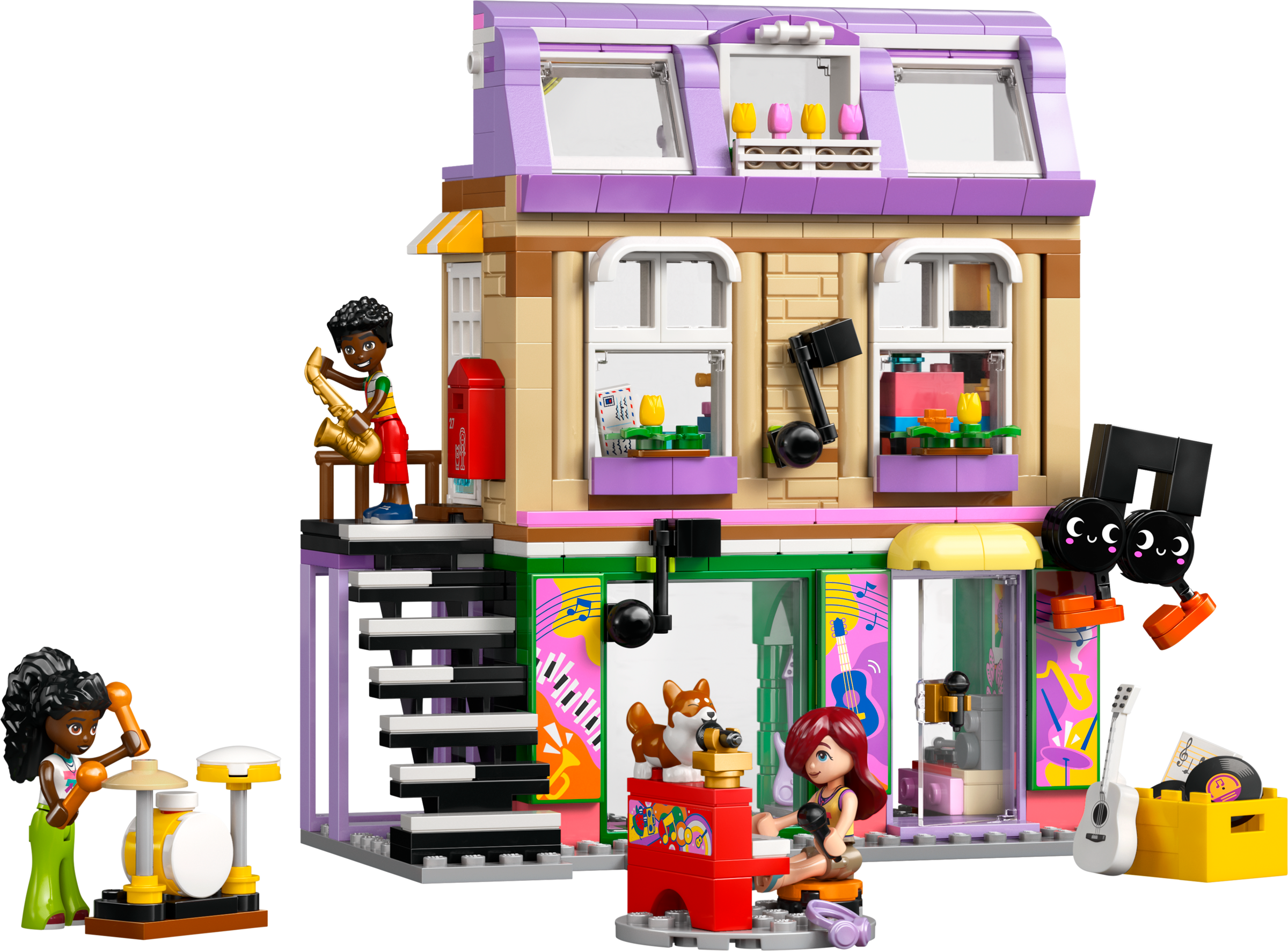 LEGO Friends Music Store & Apartment Set, imported from the UK