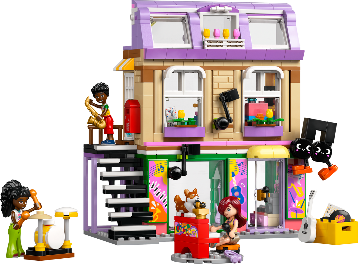 LEGO Friends Music Store & Apartment Set, imported from the UK