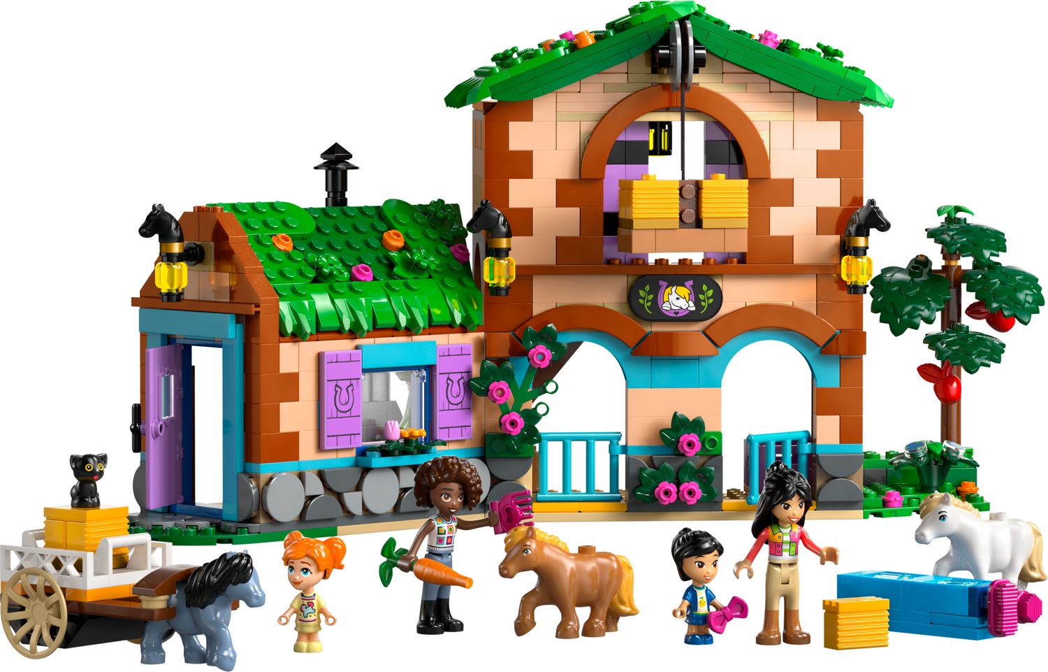 LEGO Friends Pony Ranch Building Set 727 Pieces, imported from the UK