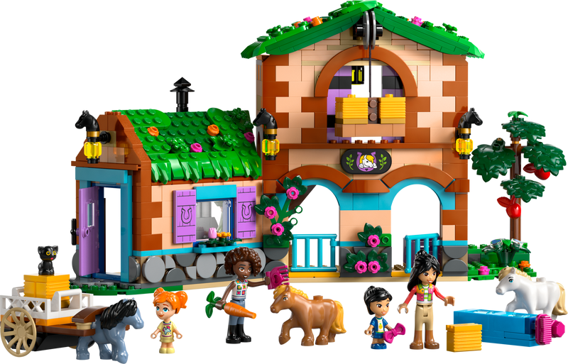 LEGO Friends Pony Ranch Building Set 727 Pieces, imported from the UK