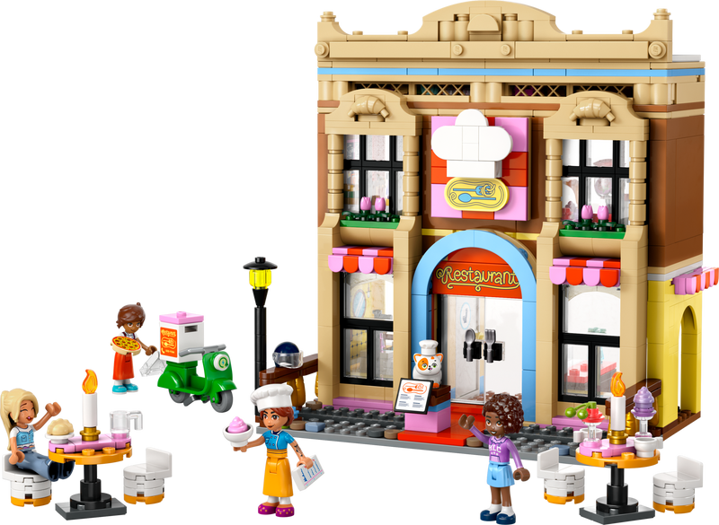LEGO Friends Restaurant Set 896 Pieces, imported from the UK