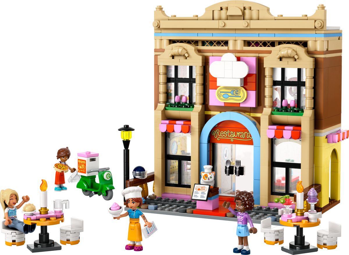 LEGO Friends Restaurant Set 896 Pieces, imported from the UK