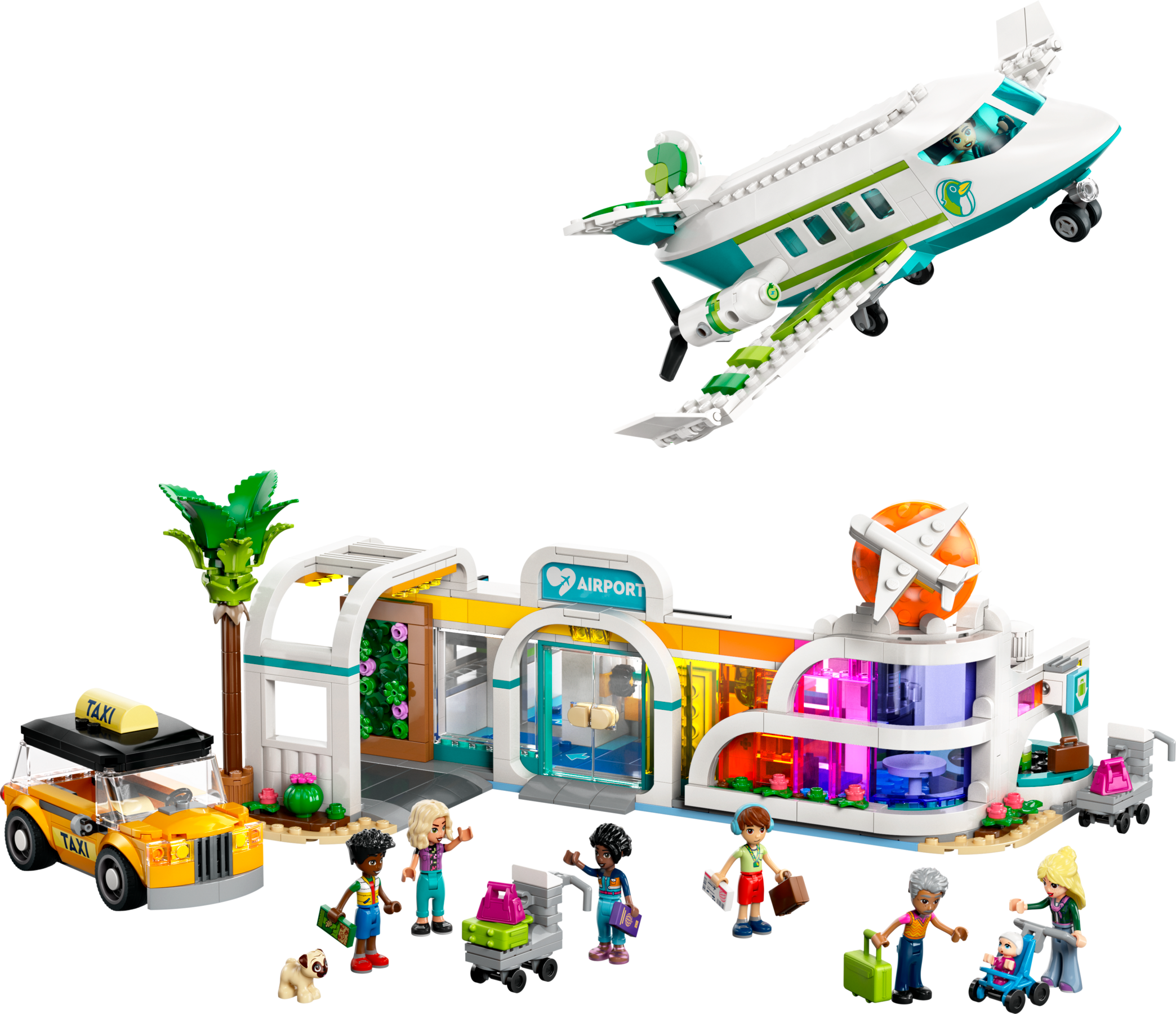 LEGO Heartlake City Airport and Airplane playset, UK version