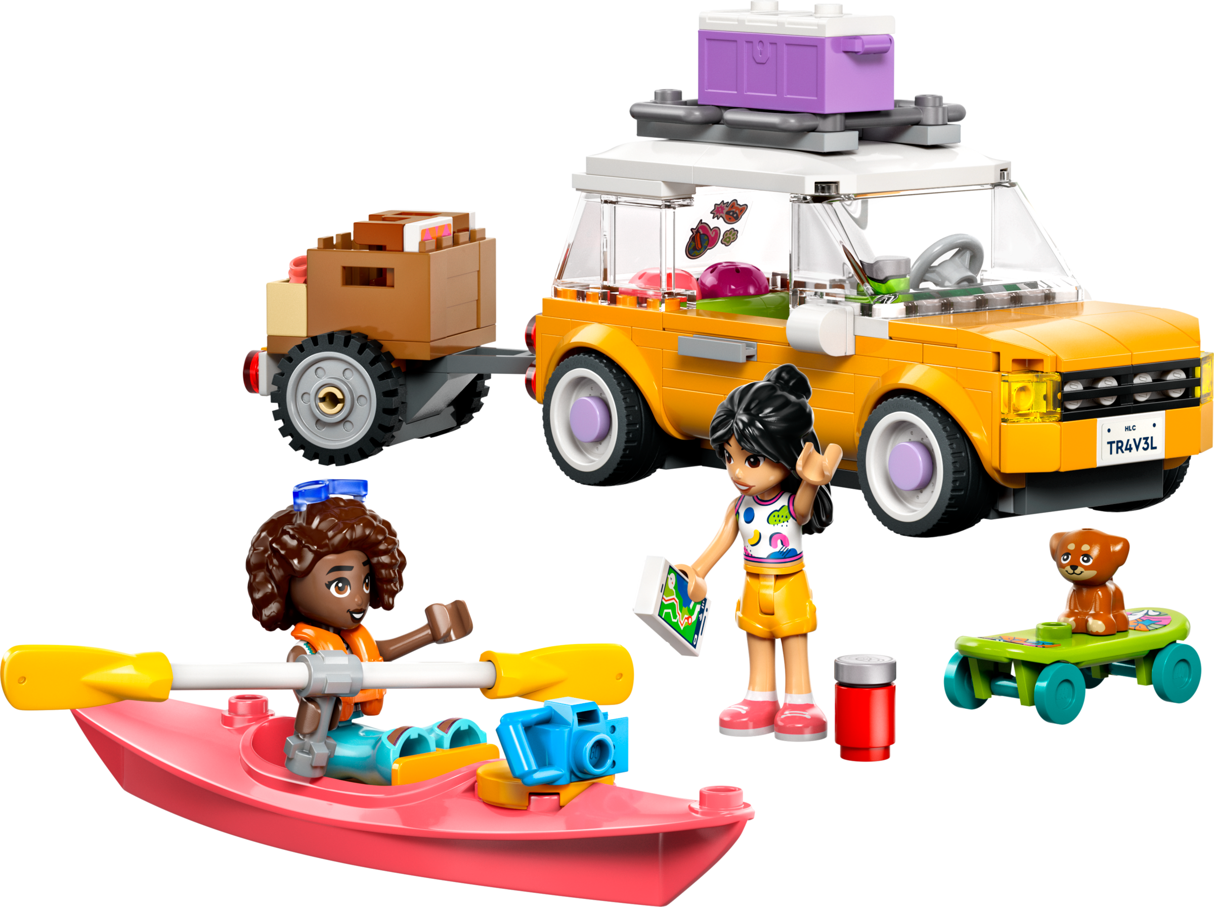 LEGO Friends travel car set 220 pieces - British product