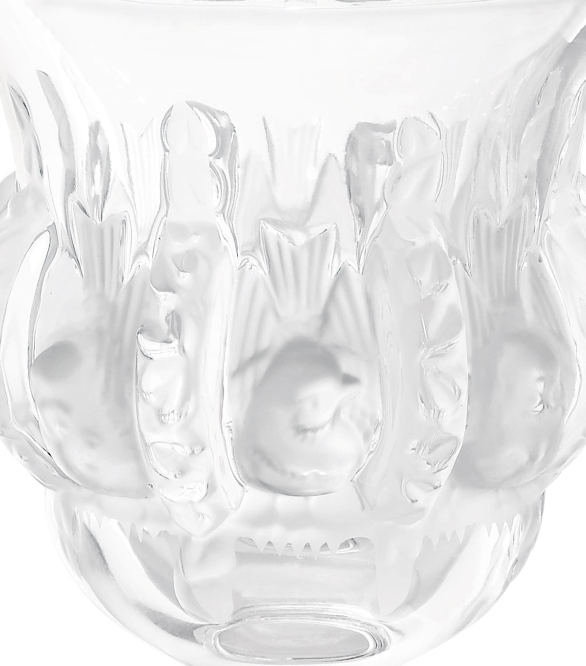 Lalique Dampierre vase 12.5cm, UK version