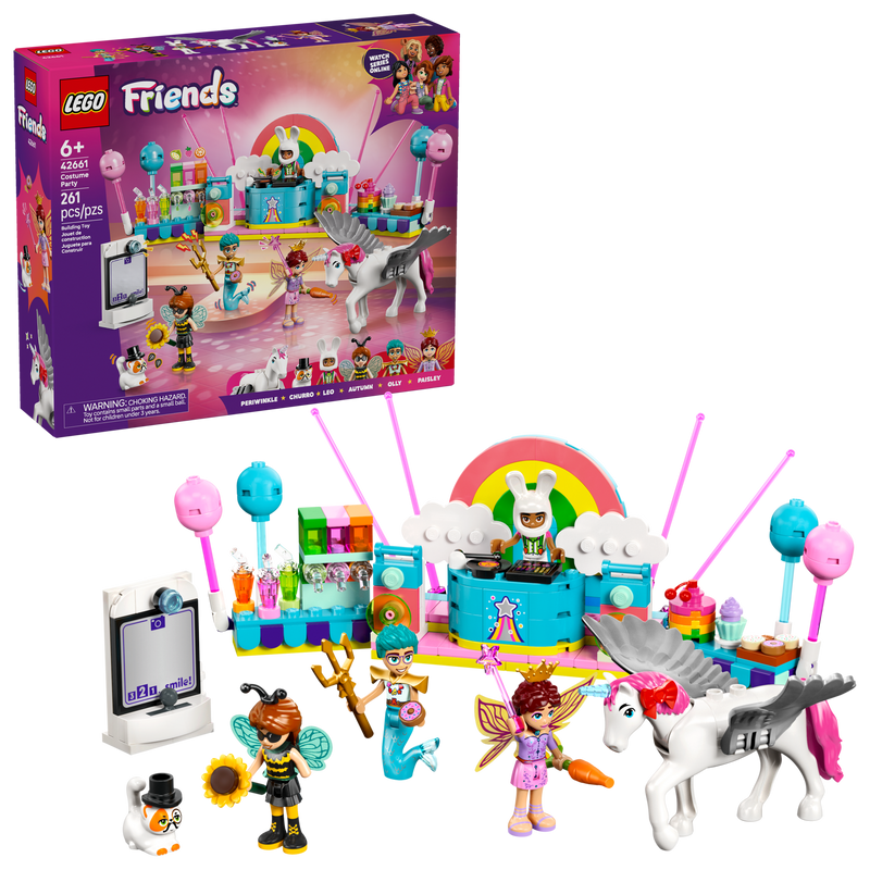 LEGO Friends Costume Party Unicorn Fairy 261 pieces - British product