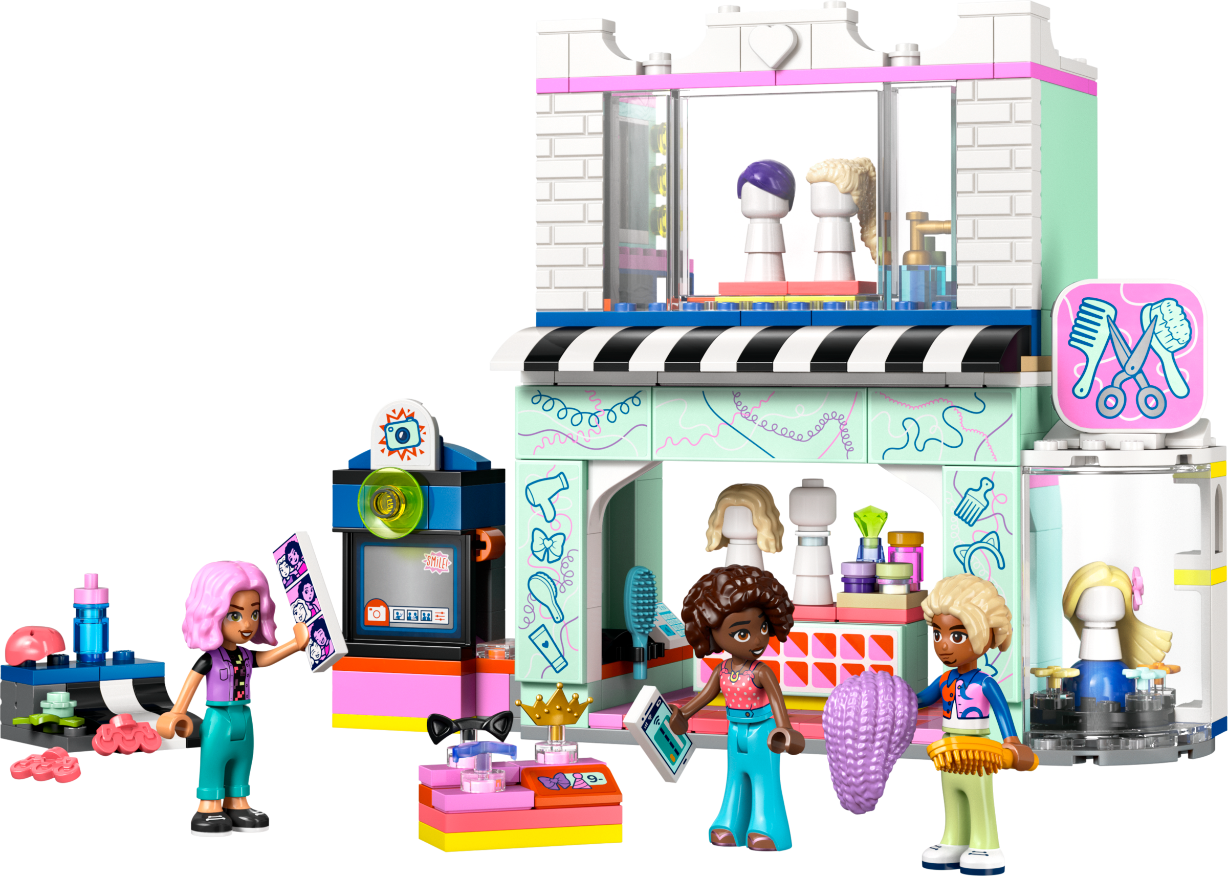 LEGO Friends Hair Salon playset 347 pieces, UK version