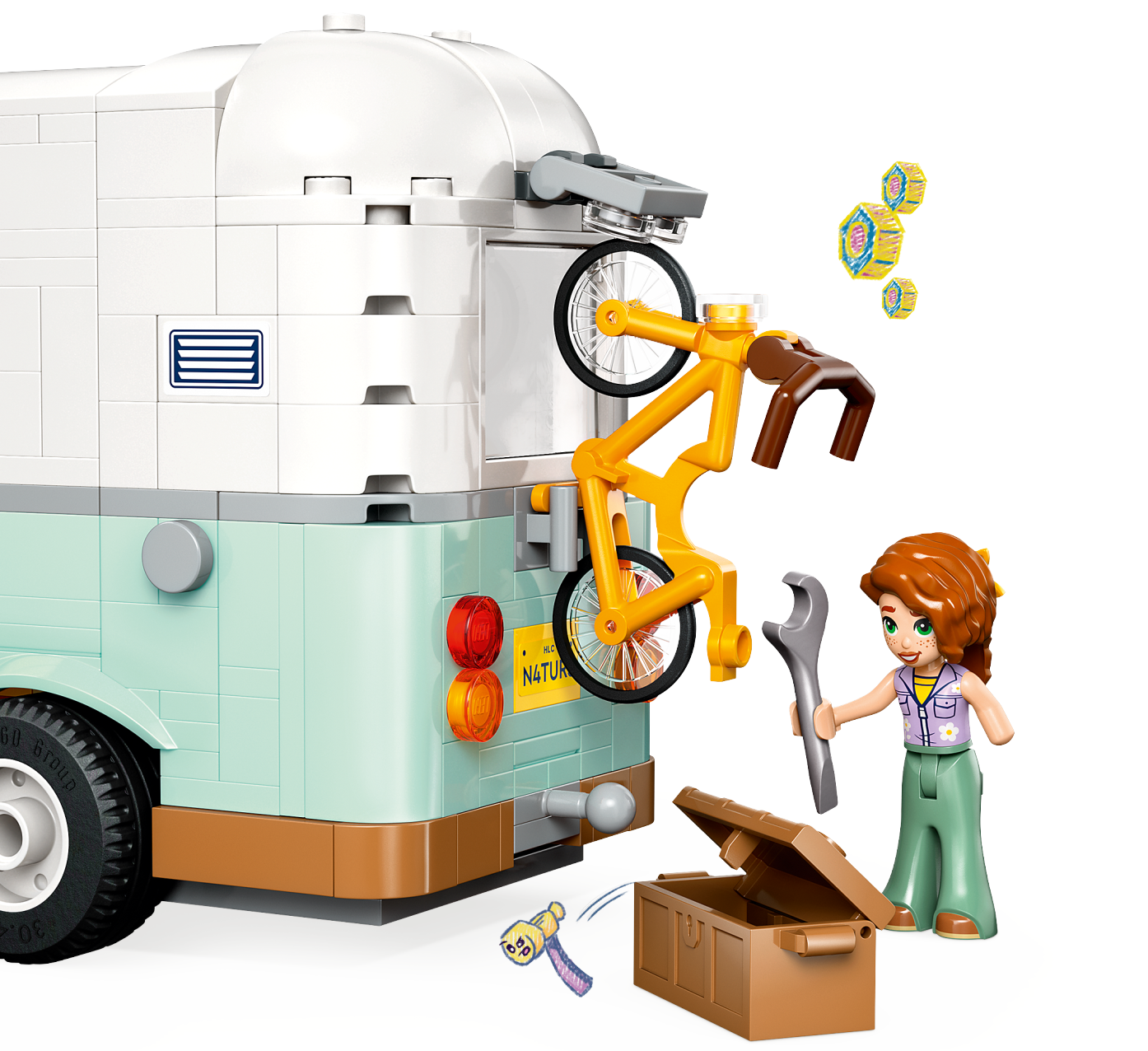 LEGO Friends Friendship Camper Van 778 Pieces - British product
