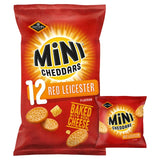 Jacob's Mini Cheddars Red Leicester Baked Snacks Multipack   12 per pack GOODS M&S   